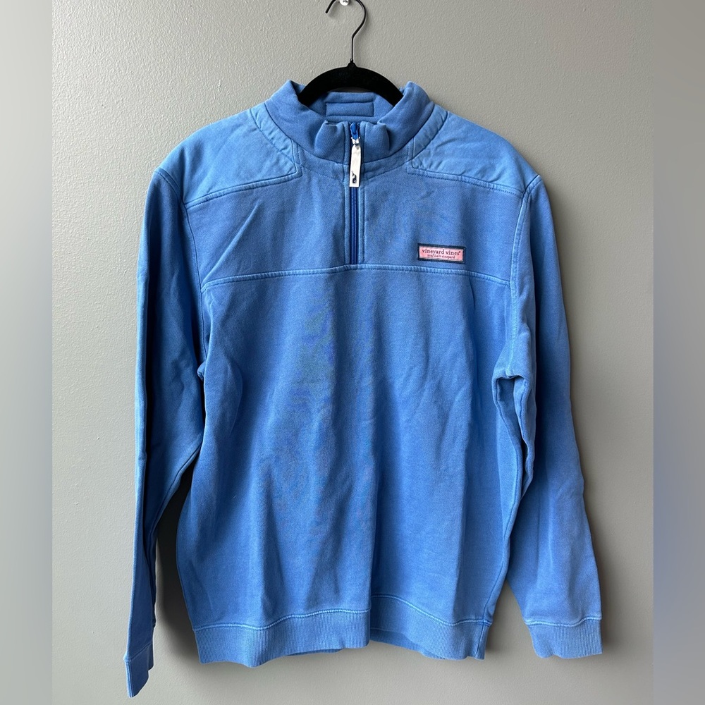 Men’s Blue Vineyard Vines Quarter-zip